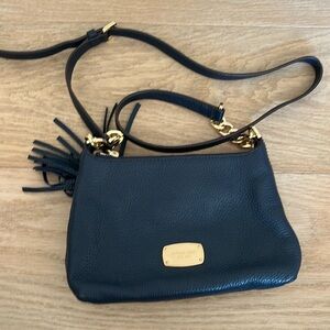 Michael Kors blue crossbody bag